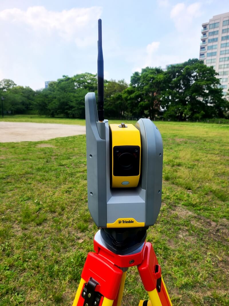 Trimble Ri（自動墨出し用測定器）を導入しました！ | 株式会社テクノ